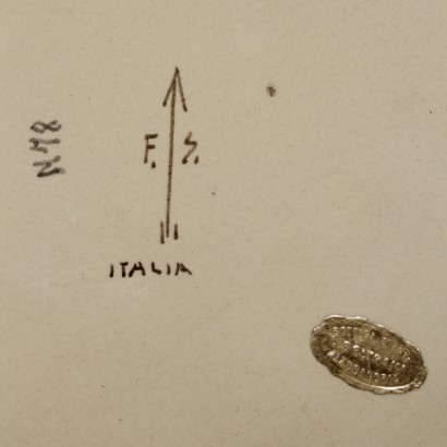 Keramik-Kunst der Pfeil, Liebespaar