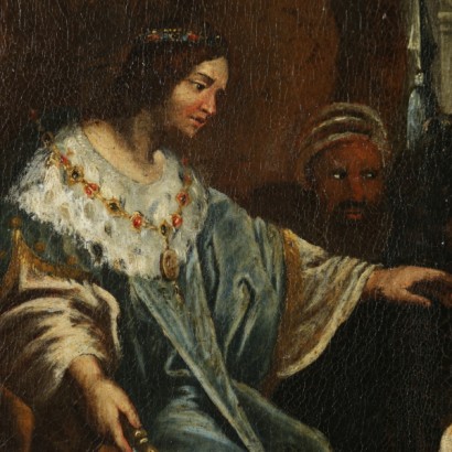 Das Urteil des Salomo-detail