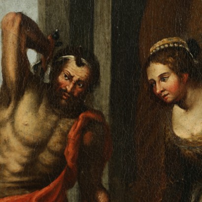 Das Urteil des Salomo-detail
