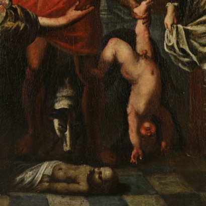Das Urteil des Salomo-detail