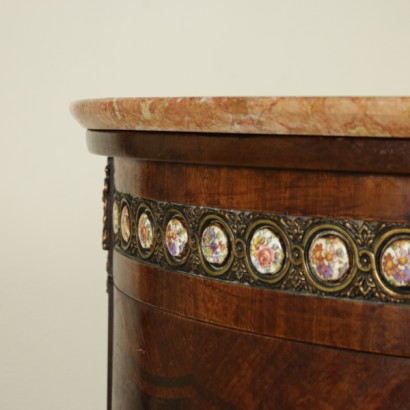 buffet, buffet demi-lune, buffet ancien, buffet ancien, buffet acajou, buffet palissandre, buffet début 900, buffet 900, buffet marqueté, {* 0 $ *}, anticonline