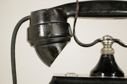 Telefono a manovella - particolare