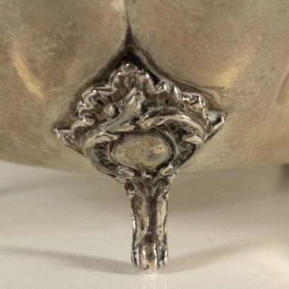 Centrotavola in argento - particolare