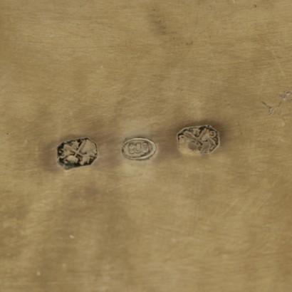 Centrotavola in argento - marchio