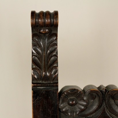 sillas, par de sillas, sillas antiguas, sillas antiguas, sillas neorrenacentistas, sillas de nogal, sillas de nogal ebonizado, nogal ebonizado, 900 sillas, sillas de principios de 1900, sillas de principios de 1900, {* $ 0 $ *}, anticonline