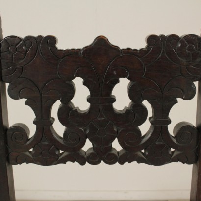 sillas, par de sillas, sillas antiguas, sillas antiguas, sillas neorrenacentistas, sillas de nogal, sillas de nogal ebonizado, nogal ebonizado, 900 sillas, sillas de principios de 1900, sillas de principios de 1900, {* $ 0 $ *}, anticonline