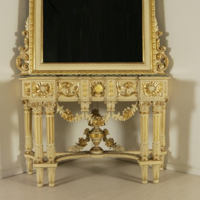 antike, Konsole, antike Konsole, antike Konsole, antike italienische Konsole, antike Konsole, neoklassische Konsole, Konsolentisch von 800-900