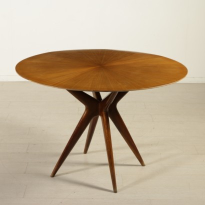 tavolo, tavolo anni 50, anni 50, tavolo di design, tavolo vintage, tavolo di modernariato, vintage italiano, modernariato italiano, tavolo in faggio, ico parisi, tavolo ico parisi, stile ico parisi, di mano in mano, anticonline