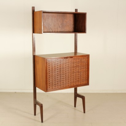 meubles, meubles de isa, meubles 50-60s, meubles des années 50, 60 meubles, 50, 60, meubles vintage, mobilier moderne, cru italien, modernisme italien, cabinet compartiment ouvert, compartiment ouvert, armoire en teck, tissage de placage, {* $ 0 $ *}, anticonline, isa ponte san pietro, isa bergamo