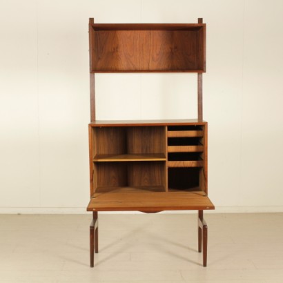 meubles, meubles de isa, meubles 50-60s, meubles des années 50, 60 meubles, 50, 60, meubles vintage, mobilier moderne, cru italien, modernisme italien, cabinet compartiment ouvert, compartiment ouvert, armoire en teck, tissage de placage, {* $ 0 $ *}, anticonline, isa ponte san pietro, isa bergamo