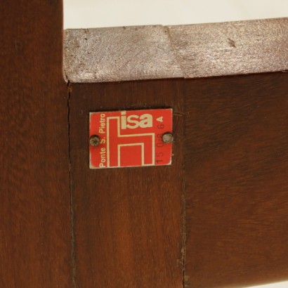 meubles, meubles de isa, meubles 50-60s, meubles des années 50, 60 meubles, 50, 60, meubles vintage, mobilier moderne, cru italien, modernisme italien, cabinet compartiment ouvert, compartiment ouvert, armoire en teck, tissage de placage, {* $ 0 $ *}, anticonline, isa ponte san pietro, isa bergamo