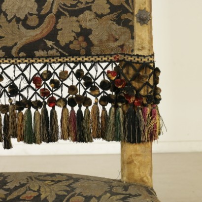 Estilo neorrenacentista silla-detalle