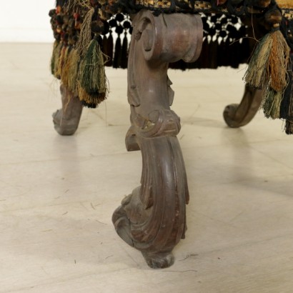 Estilo neorrenacentista silla-detalle