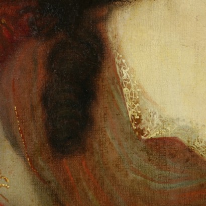 Portrait de Catherine-Marie Legendre-détail