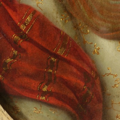 Portrait de Catherine-Marie Legendre-détail