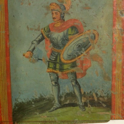 Sponda di carretto siciliano - particolare