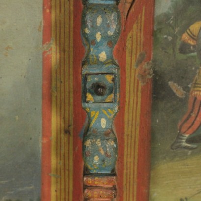 Sponda di carretto siciliano - particolare