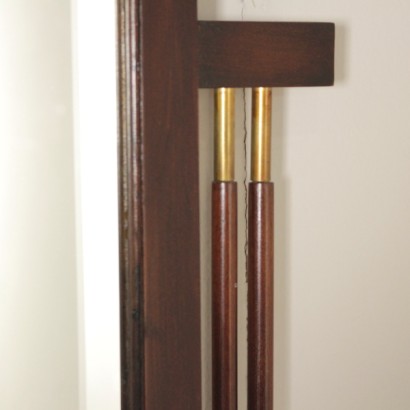 specchiera, specchiera con ripiano, specchiera 900, specchiera in legno di frutto, specchiera in ottone, specchiera primi 900, specchiera inizi 900, specchio bisellato, di mano in mano, anticonline