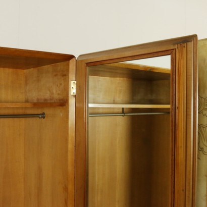 armadi, armadi anni 50, anni 50, armadi in pergamena, armadi vintage, armadi di modernariato, vintage italiano, modernariato italiano, armadi in pergamena, armadi in cartapecora, rivestimento in cartapecora, rivestimento in pergamena, di mano in mano, anticonline