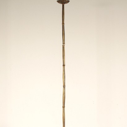 lampadario, lampadario in legno, lampadario 900, lampadario in legno dorato, lampadario dorato, lampadario tre bracci, lampadario a tre bracci, di mano in mano