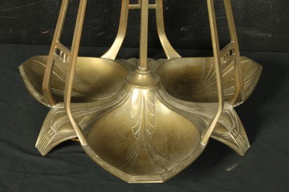 modernariato, illuminazioni, lampada da tavolo, Anton Kohler 1907 ca 1961, AK e CIE, Vienna, jugendstil, XX secolo