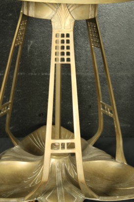 modernariato, illuminazioni, lampada da tavolo, Anton Kohler 1907 ca 1961, AK e CIE, Vienna, jugendstil, XX secolo