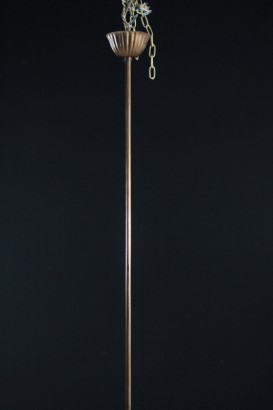 di mano in mano, lampada anni 50, anni 50, lampada vintage, lampada di modernariato, lampada in vetro, illuminazione vintage, illuminazione di modernariato