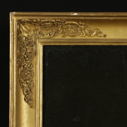 Portrait of a young official - frame