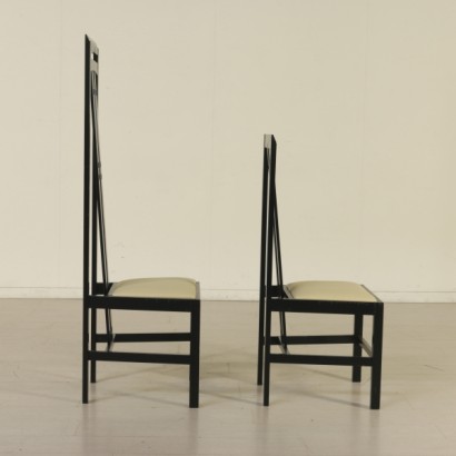 Sedie nello stile di Rennie Mackintosh - particolare