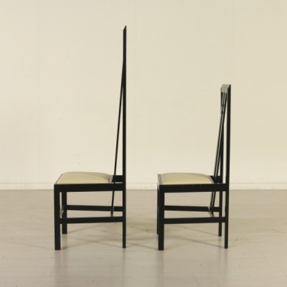 Sedie nello stile di Rennie Mackintosh - particolare