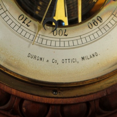 {* $ 0 $ *}, Barometer, antikes Barometer, antikes Barometer, Wandbarometer, Mailand-Barometer, Neo-Renaissance-Barometer, Stilbarometer, Neo-Renaissance-Barometer, 900 Barometer, erste Hälfte 900 Barometer