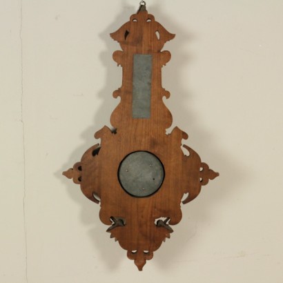 {* $ 0 $ *}, Barometer, antikes Barometer, antikes Barometer, Wandbarometer, Mailand-Barometer, Neo-Renaissance-Barometer, Stilbarometer, Neo-Renaissance-Barometer, 900 Barometer, erste Hälfte 900 Barometer