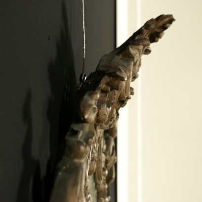 di mano in mano, specchierai n stile, specchiera antica, specchiera di antiquariato, specchiera antiquariato, specchiera in legno dorato, specchiera dorata, specchiera 900, specchiera prima metà 900