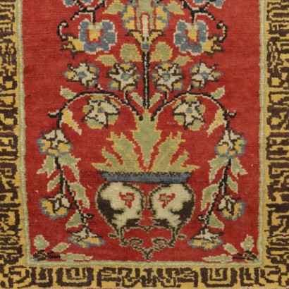 antique, tapis, tapis antiques, tapis antiques, Kayseri Turquie, tapis en soie et coton, tapis à nœud fin, tapis des années 80