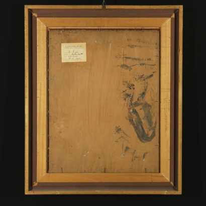 Self-portrait of Donnino Rumi - frame