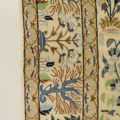 Antik, Teppiche, antike Teppiche, antike Teppiche, Nain, Iran, Baumwollteppich, Wollteppich, Seidenteppich, feiner Knotenteppich, 70er-80er Teppich