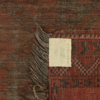 Antik, Teppiche, antike Teppiche, antike Teppiche, Buchara, Afghanistan, Wollteppich, feiner Knotenteppich, 50er Jahre Teppich