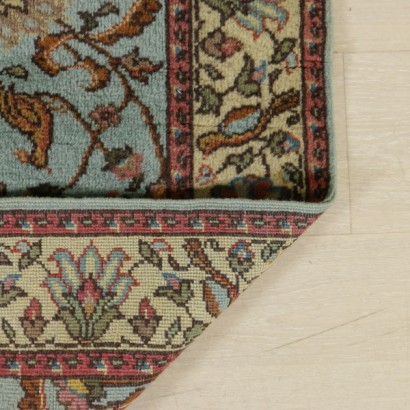 Antik, Teppiche, antike Teppiche, antike Teppiche, Jaipur, Indien, Wollteppich, Baumwollteppich, klobiger Knotenteppich, 90er Jahre Teppich