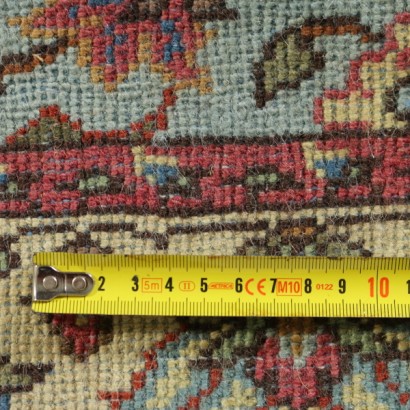 Antik, Teppiche, antike Teppiche, antike Teppiche, Jaipur, Indien, Wollteppich, Baumwollteppich, klobiger Knotenteppich, 90er Jahre Teppich