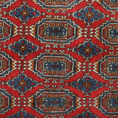 Antik, Teppiche, antike Teppiche, antike Teppiche, Buchara, Pakistan, Wollteppich, Baumwollteppich, feiner Knotenteppich, 90er Teppich