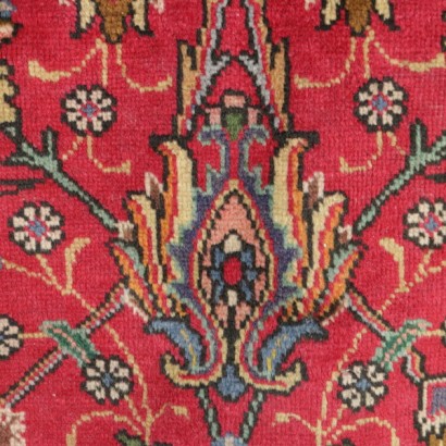 Antik, Teppiche, antike Teppiche, antike Teppiche, Täbris, Iran, Wollteppich, Baumwollteppich, mittelgrosser Knotenteppich, 80er-90er Teppich