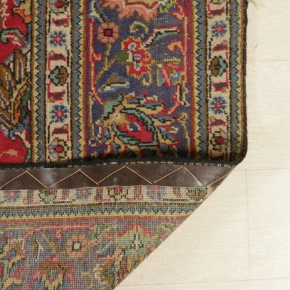 Antik, Teppiche, antike Teppiche, antike Teppiche, Täbris, Iran, Wollteppich, Baumwollteppich, mittelgrosser Knotenteppich, 80er-90er Teppich