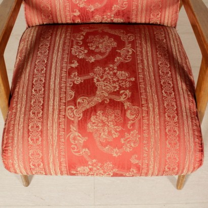 {* $ 0 $ *}, Sessel aus den 50er Jahren, Paar Sessel, Vintage Sessel, moderne Sessel, Buchensessel, Sessel in Buchenholz, Paar Vintage Sessel, Paar moderne Sessel, 1950er