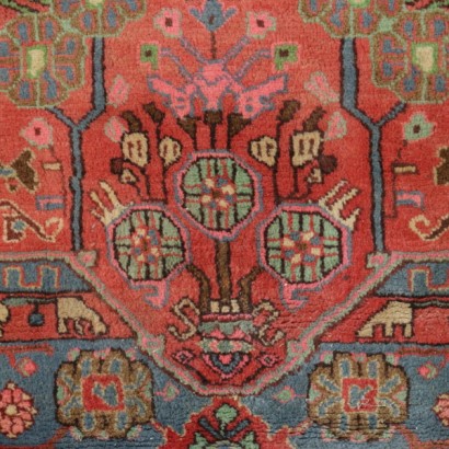 Teppich, Iran-Teppich, Nahavano-Teppich, iranischer Teppich. Woll-Baumwoll-Teppich, Teppich mittlerer Knoten, mittlerer Knoten, handgemachter Teppich, # {* $ 0 $ *}