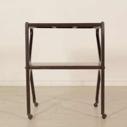 {* $ 0 $ *}, TV-Trolley, 1950er-Trolley, 50er-TV-Trolley, Vintage-Trolley, Vintage-TV-Trolley, moderner antiker Trolley, italienischer Vintage, italienische moderne Antiquitäten