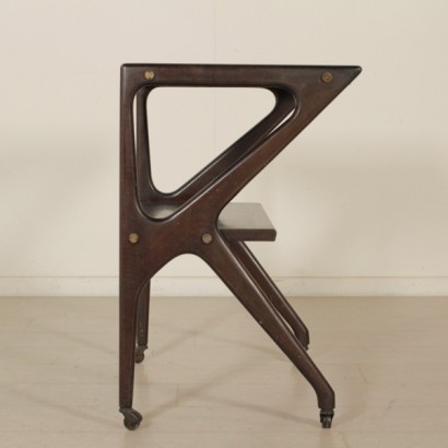 {* $ 0 $ *}, TV-Trolley, 1950er-Trolley, 50er-TV-Trolley, Vintage-Trolley, Vintage-TV-Trolley, moderner antiker Trolley, italienischer Vintage, italienische moderne Antiquitäten