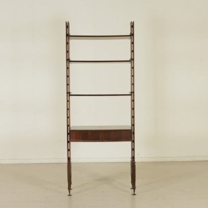 {* $ 0 $ *}, 60er Jahre Bücherregal, Schreibtisch Bücherregal, Vintage Schreibtisch, Bücherregal aus Palisander, Bücherregal mit Schreibtisch, Bücherregal aus Palisander, Vintage Bücherregal, Design Bücherregal, modernes Design Bücherregal, italienischer Vintage, italienisches modernes Design, italienisches Design