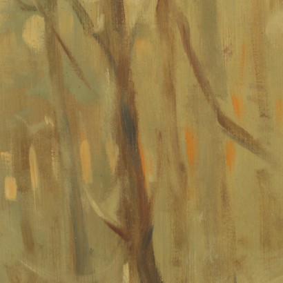 Den verschneiten winterwald