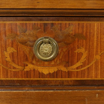 {* $ 0 $ *}, Nachttische im neoklassizistischen Stil, neoklassische Nachttische, antike Nachttische, antike Nachttische, antike Nachttische, Nachttische in Bois de Violette, 900 Nachttische, Nachttische aus der Mitte des Jahrhunderts, Nachttische aus Nussbaum, antike Möbel, antike Möbel, Möbel Antiquitäten