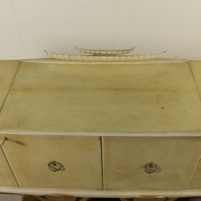 {* $ 0 $ *}, Möbel aus den 50er, 50er Jahren, Pergamentmöbel, Schafpapierschrank, Buffetschrank, moderne Antiquitätenmöbel, italienische moderne Antiquitäten, Vintage-Möbel, italienische Vintage-Möbel, italienische Vintage, italienische moderne Antiquitäten, Vintage-Möbel, Buffet Jahrgang, moderne Antiquitäten Buffet